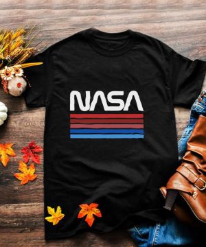 NASA Worm Logo Vintage T Shirt