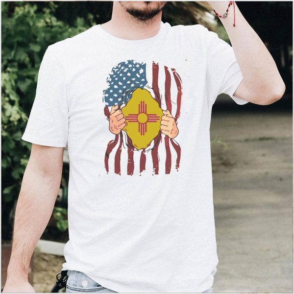 New Mexico Flag Inside Me Home State Pride American Shirt