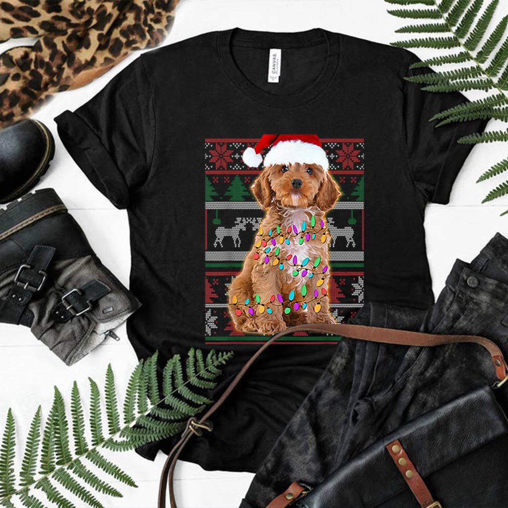 Nice Cockapoo Ugly Sweater Christmas Gift shirt