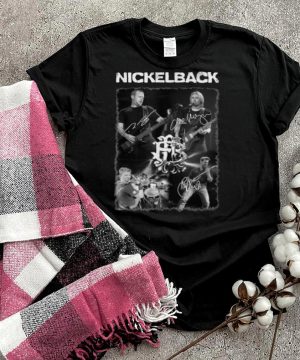 Nickelbacks Signatures Rock Band Legend 80s 90s T Shirt