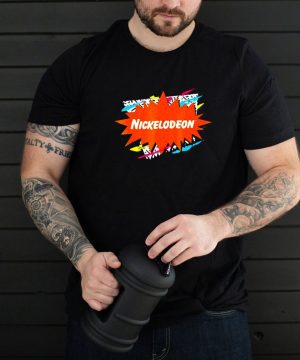 Nickelodeon Retro Logo Graphic T shirt