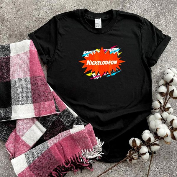 Nickelodeon Retro Logo Graphic T shirt