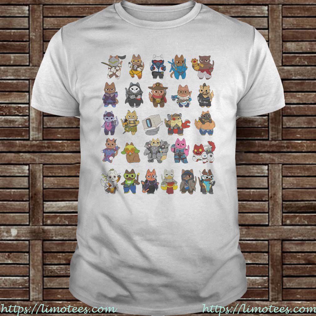 Overwatch Cats Guys Shirt
