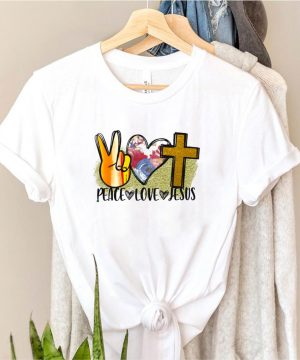 Peace Love Jesus shirt