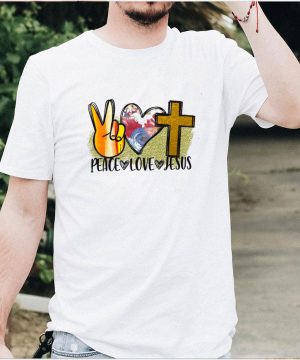 Peace Love Jesus shirt
