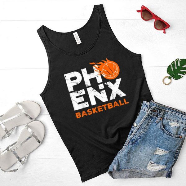 Phoenix Basketball B Ball City Arizona Fan Pride T Shirt