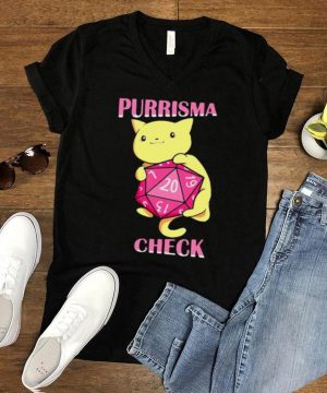 Purrisma Check Cat Dice Shirt