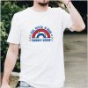 Red white and blue cousin crew shirt