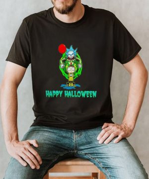Rick and Morty Happy Halloween shirt