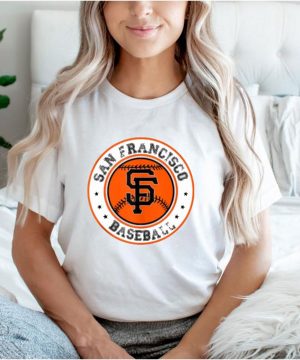 San Francisco Baseball SF The City Badge Giant Shirt