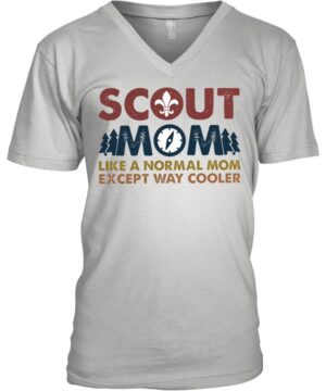Scout mom like a normal mom except way cooler shirt 7