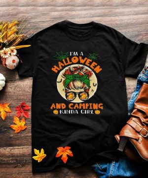 Skull Im a Halloween and Camping shirt