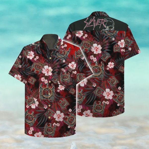 Slayer Hawaii Hawaiian Shirt Fashion Tourism For Men, Women Hawaiian Shirts