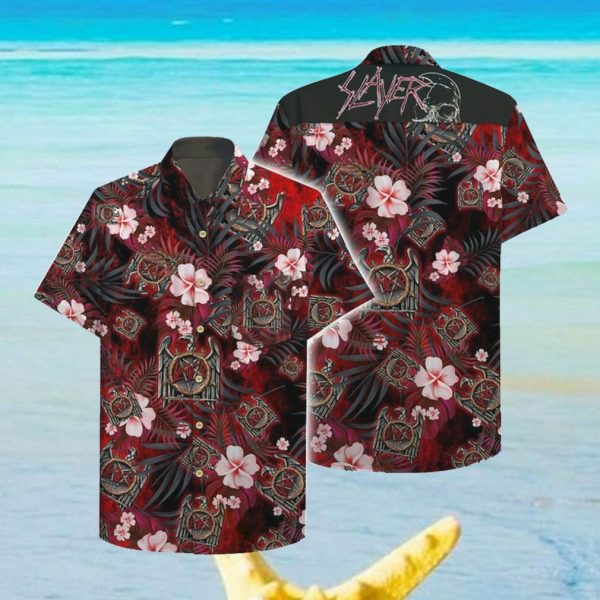 Slayer Hawaii Hawaiian Shirt Fashion Tourism For Men, Women Hawaiian Shirts