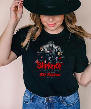 Slipknot world tour 2021 in memory of joey jordison 1975 2021 shirt