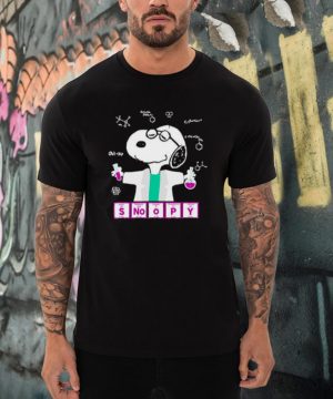 Snoopy chemistry lab shirt