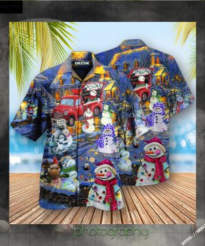 Snowman My Love For You Will Never Me lt Edition – Hawaiian Shirt