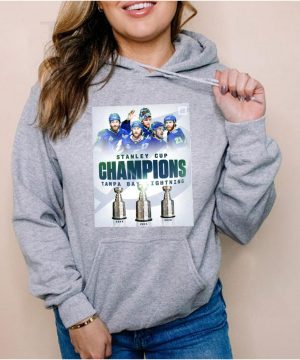 Stanley Cup Champions 2004 2020 2021 Tampa Bay Lightning Team sports shirt