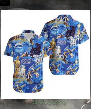 Star Wars Classic 3D hawaiian shirt