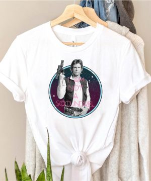 Star Wars Han Solo Not A Scoundrel Classic Pose T shirt