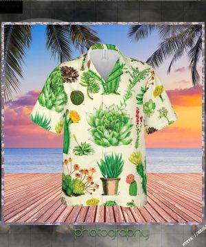 Strong Cactus Hawaiian Shirt – Short