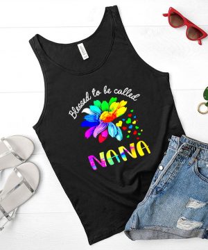 Sunflower Blessed To Be Called Nana T shirt