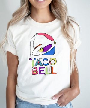 Taco Bell trippy logo shirt