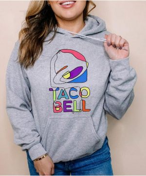 Taco Bell trippy logo shirt