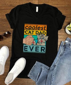 The Coolest Cat Dad Ever Tee Vintage T Shirt