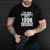 The man the myth the legends july 1998 23 years of being awesome shirt