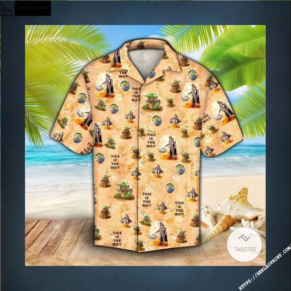 This Is The Way Baby Yoda Hawaiian shirt
