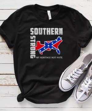 Top southern Strong My Heritage Not Hate Shirt