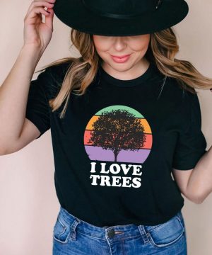 Tree Lover Retro Vintage For Women Girls Or Her Vintage T shirt