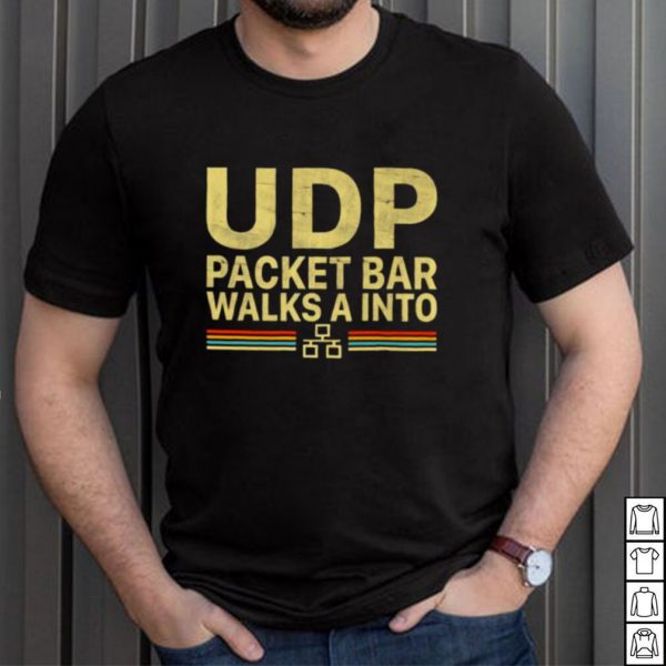 UDP Packet Bar Walk A Into Vintage T Shirt