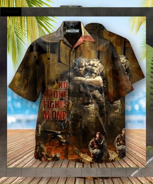 Veteran No One Fights Alone Edition - Hawaiian Shirt