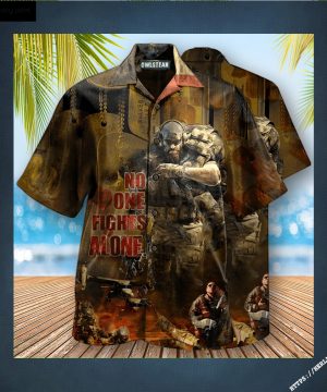 Veteran No One Fights Alone Edition - Hawaiian Shirt