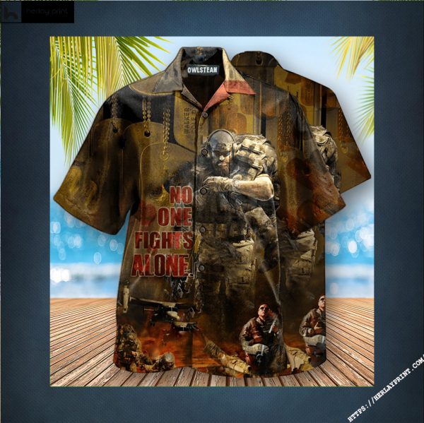 Veteran No One Fights Alone Edition – Hawaiian Shirt