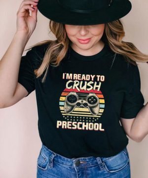 Vintage Ready To Crush Preschool Video Game Back To School shirt (3)