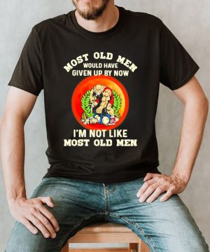 Wrestling Most old Men would have given up by now Im not like most old Men blood moon shirt (2)