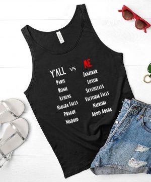 Yall vs Me Name City Shirt