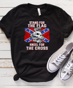 stand For The Flag Kneel For The Cross Skull Shirt