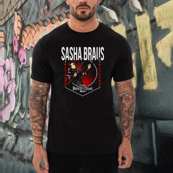 Attack On Titan Season 4 Sasha Braus Circle T shirt