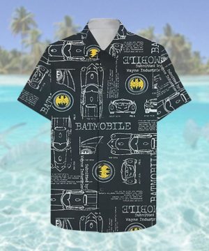 Batman Batmobile Hawaiian Shirt Summer Hawaiian Shirt