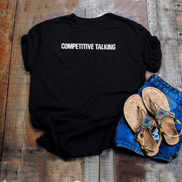 Competitive talking shirt