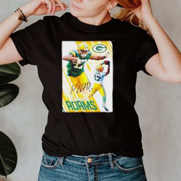 Davante Adams Green Bay Packers signature shirt