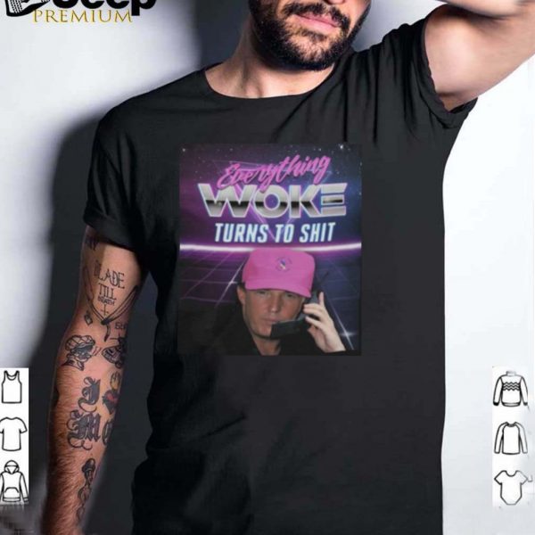 Everything Woke Turns To Shit Donald Trump Vintage Retro hoodie, tank top, sweater