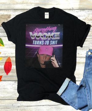 Everything Woke Turns To Shit Donald Trump Vintage Retro hoodie, tank top, sweater