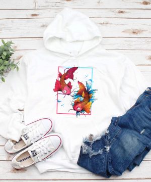 Japanese Culture Sakura Nishikigoi Carp Fish Pond Koi Carp hoodie, tank top, sweater