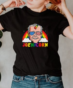 Joe Biden 2024 Unicorn Joenicorn Funny President Usa Rainbow T shirt
