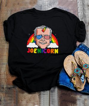 Joe Biden 2024 Unicorn Joenicorn Funny President Usa Rainbow T shirt